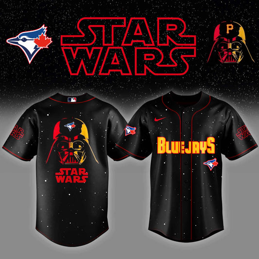 .Toronto Blue Jays x Stars Wars Night Baseball Jersey Editions Limited