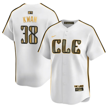Guardians Navy 2024 City Connect Limited Jersey TLA - Stitched