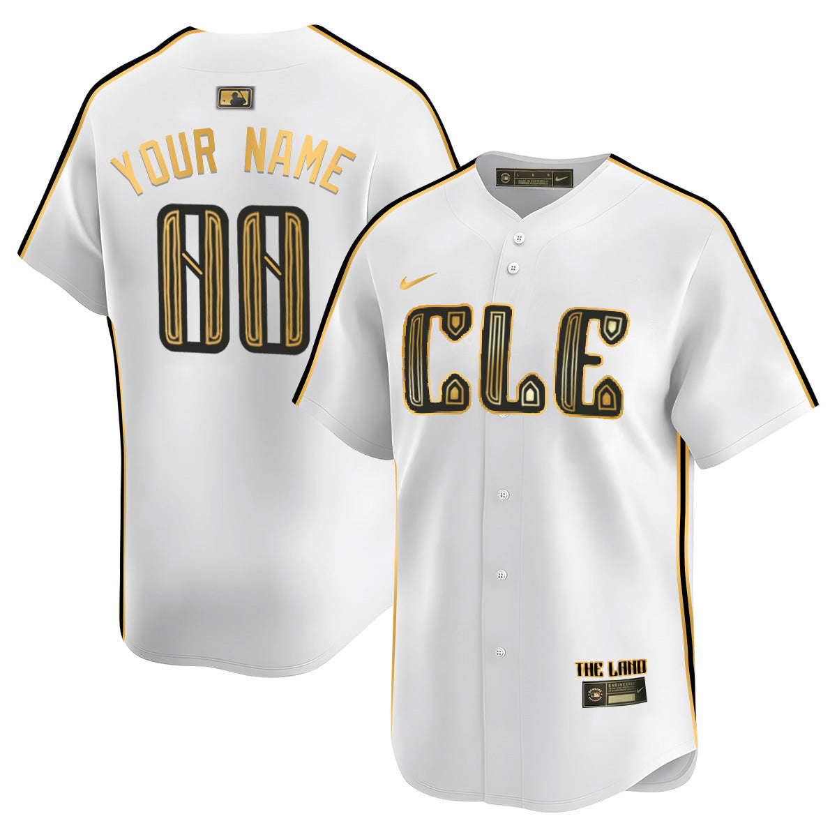 Custom Guardians Navy 2024 City Connect Limited Jersey TLA - Stitched