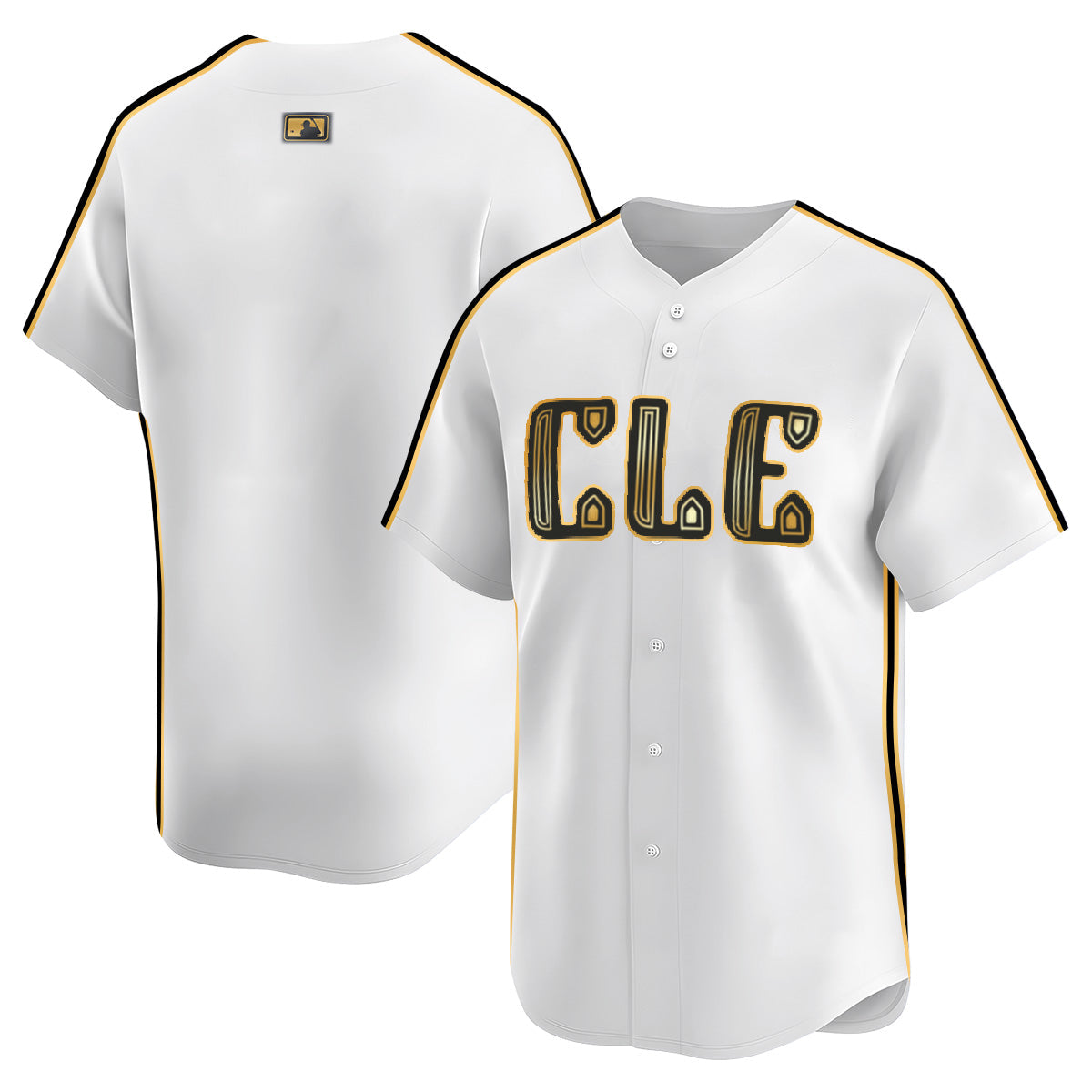 Guardians Navy 2024 City Connect Limited Jersey TLA - Stitched