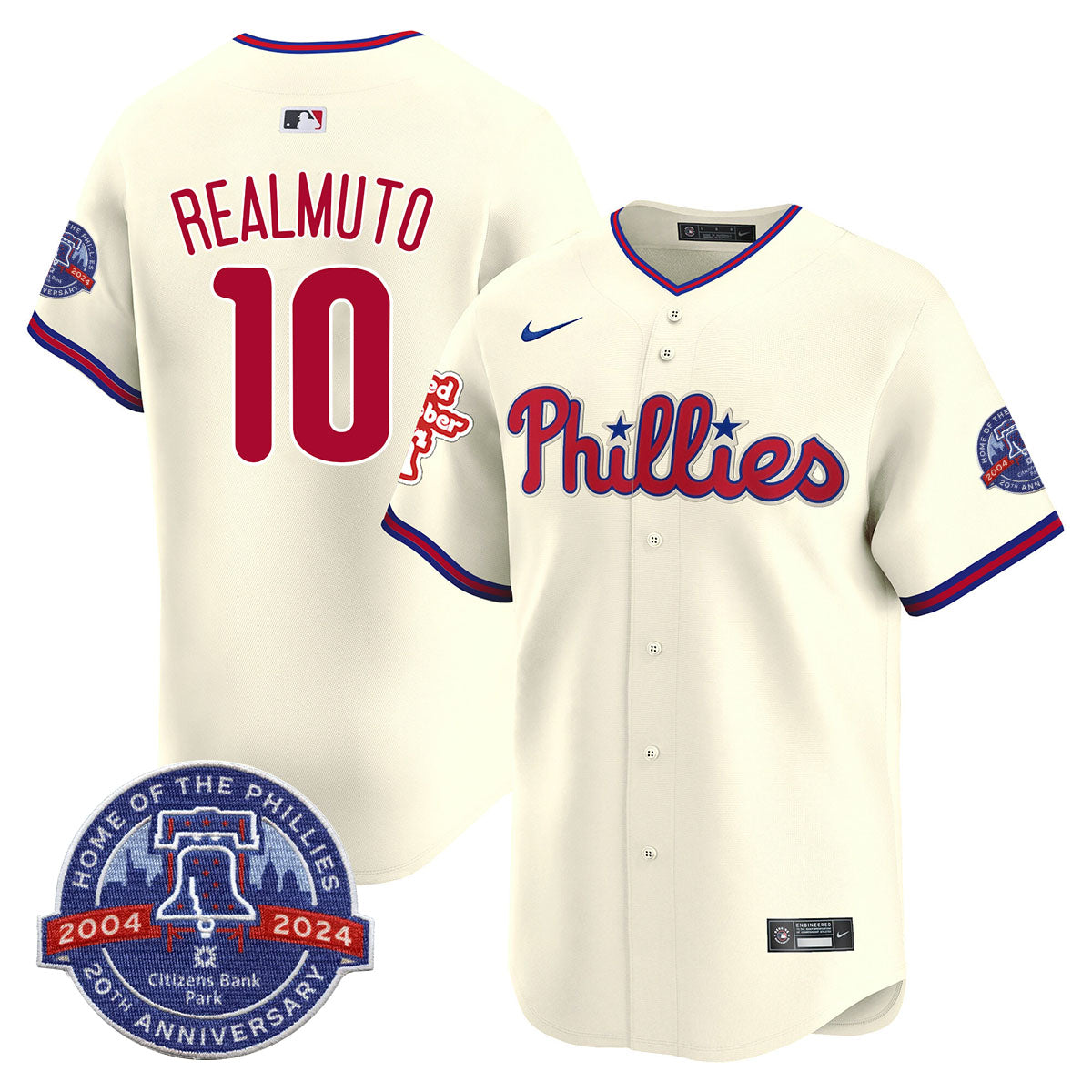 Phillies 20th Anniversary Citizen Bank Park's 2024 Jersey TLA - All Stitched