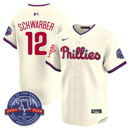 Phillies 20th Anniversary Citizen Bank Park's 2024 Jersey TLA - All Stitched