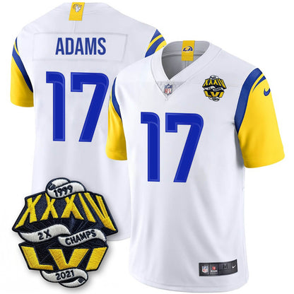 LAR 2-Time Champions Patch Vapor Limited Jersey - All Stitched