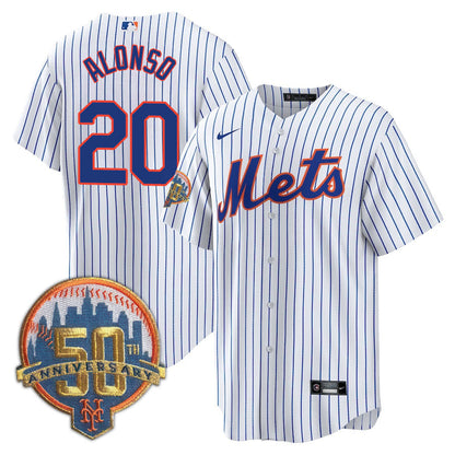 NYM Limited Jersey - 2012 Patch - All Stitched