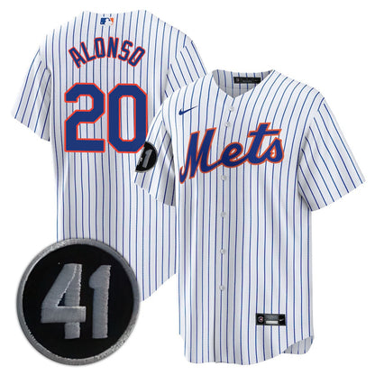 NYM Limited Jersey - 2020 Patch - All Stitched