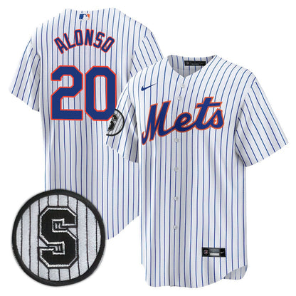 NYM Limited Jersey - 1992 Patch - All Stitched