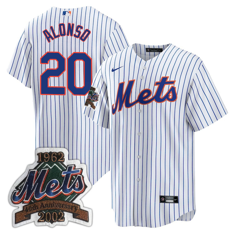 NYM Limited Jersey - 2002 Patch - All Stitched