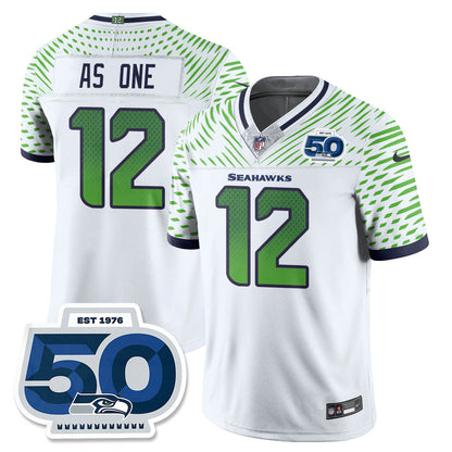 Seattle Seahawks New 2025 Rivalries Vapor Limited Jersey - All Stitched