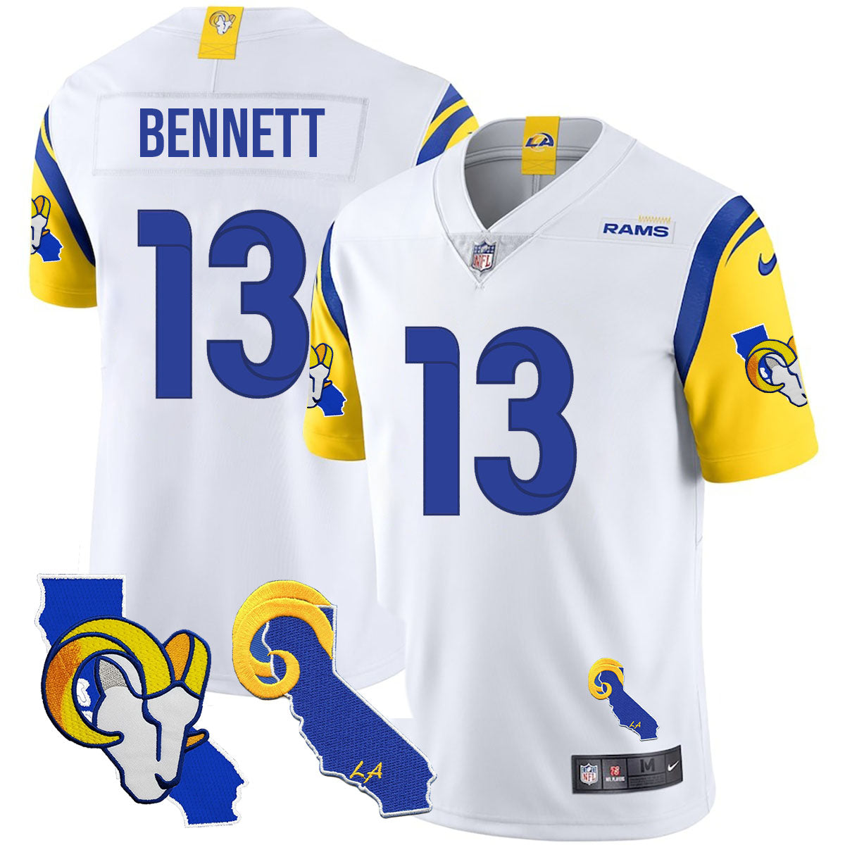 Los Angeles Rams 2025 Vapor Limited Jersey - All Stitched