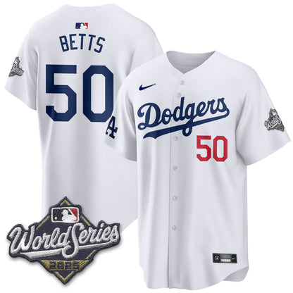 Los Angeles Dodgers 2025 World Series Jersey - All Stitched