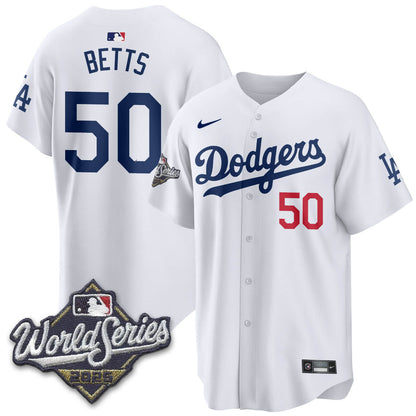 LAD 2025 World Series Jersey - All Stitched