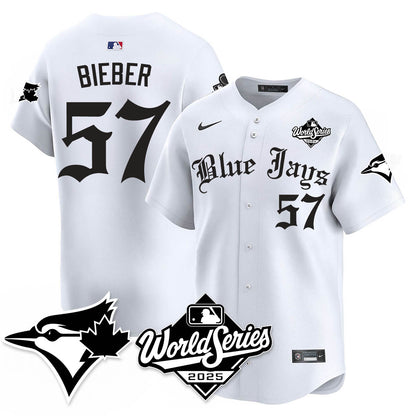 Toronto Blue Jays Gothic 2025 World Series Jersey - All Stitched