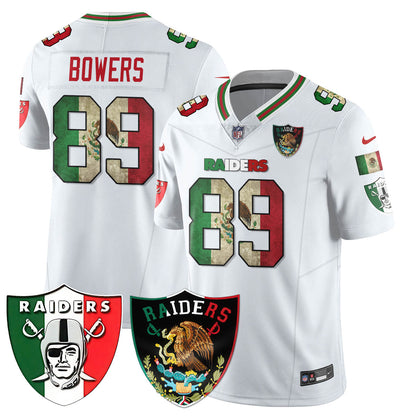 Las Vegas Raiders Mexico Vapor Limited Jersey - All Stitched