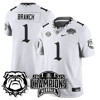 UGA Gothic Vapor Limited Jersey - SEC Football Champions - All Stitched