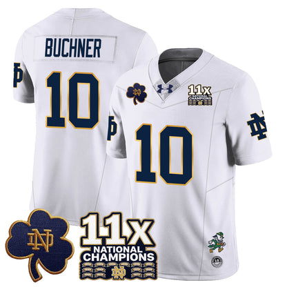 ND 11x-Time National Champions Vapor Limited Jersey - All Stitched