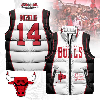 Chicago Bulls Unisex Puffer Vest