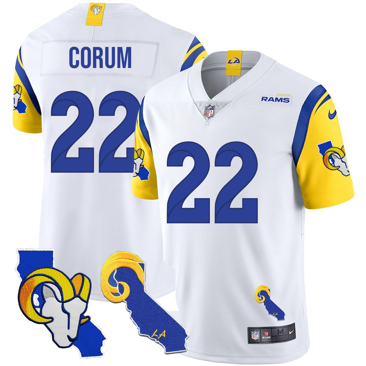 Los Angeles Rams 2025 Vapor Limited Jersey - All Stitched