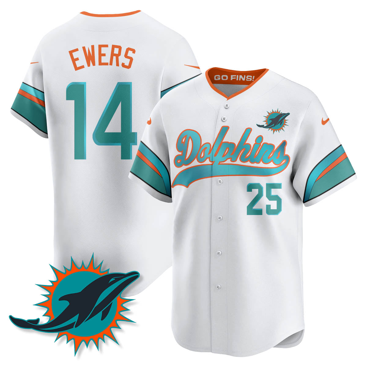 MIA "Rivalries" Vapor Limited Baseball Jersey - All Stitched