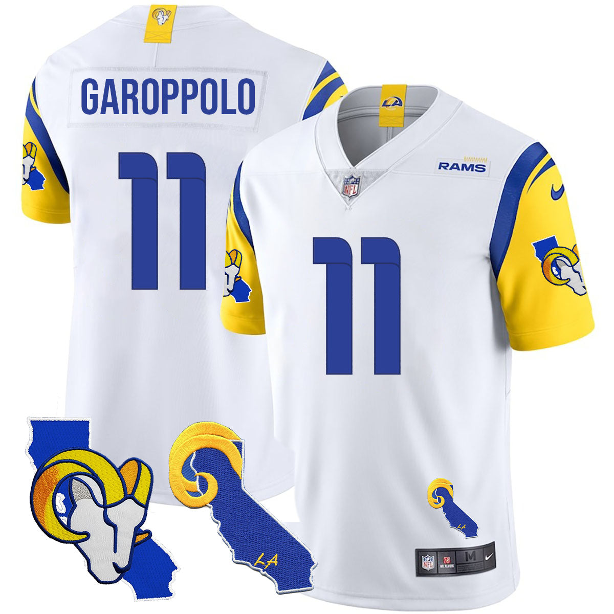 Los Angeles Rams 2025 Vapor Limited Jersey - All Stitched