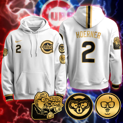 Chicago Cubs Limited Hoodie - Harry Caray "Holy Cow" Patch - All Stitched