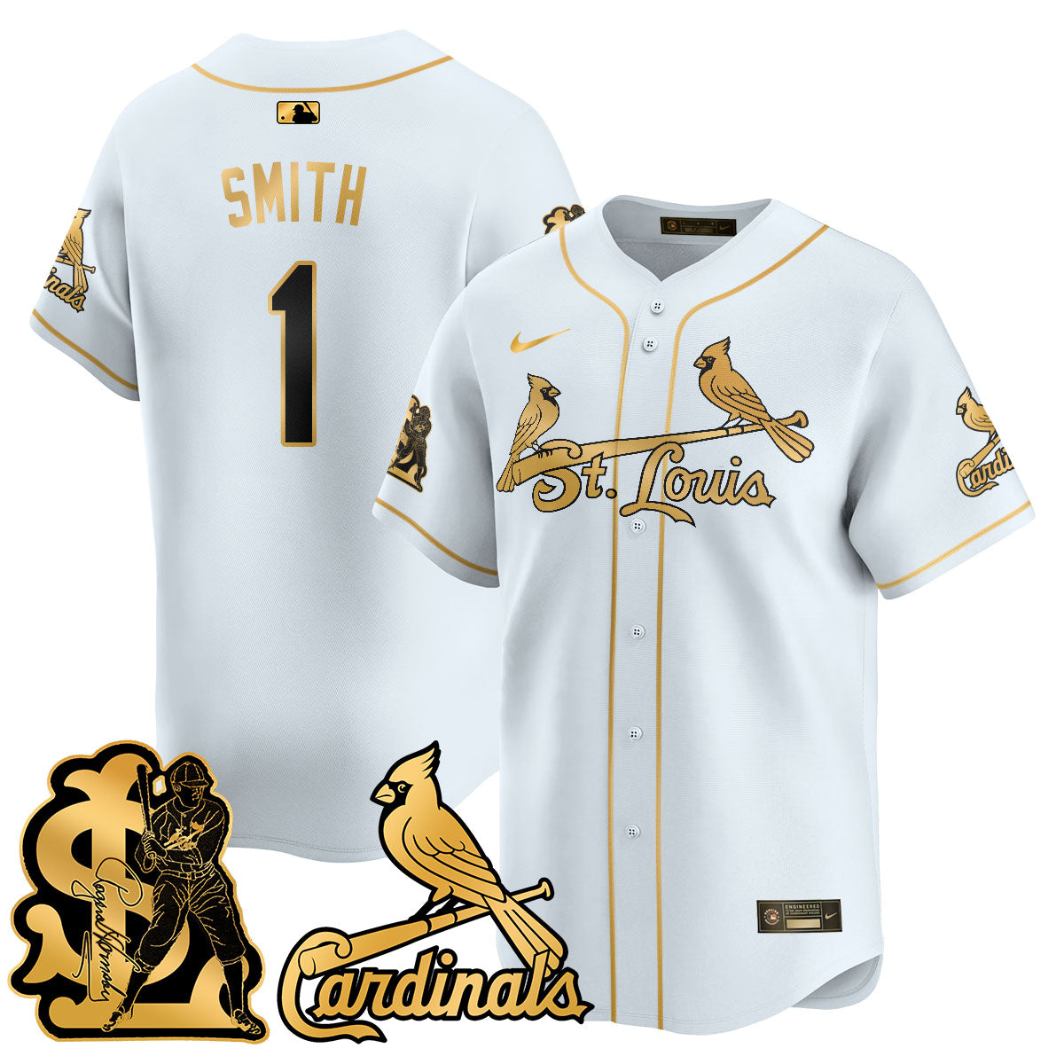 St. Louis Cardinals Rogers Hornsby Limited Jersey - All Stitched