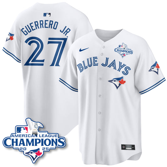 Toronto Blue Jays 2025 American League Champions Jersey - All Stitched