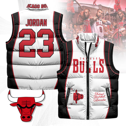 Chicago Bulls Unisex Puffer Vest