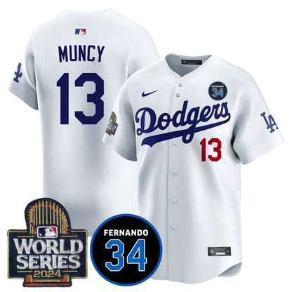 Dodgers Fernando Valenzuela Memorial Jersey - All Stitched