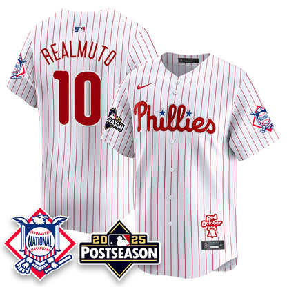 Philadelphia Phillies 2025 Postseason Jersey - All Stitched