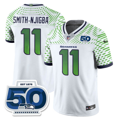 Seattle Seahawks New 2025 Rivalries Vapor Limited Jersey - All Stitched