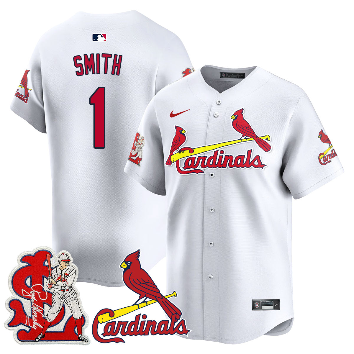 St. Louis Cardinals Rogers Hornsby Limited Jersey - All Stitched