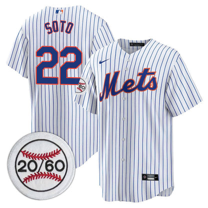 NYM Limited Jersey - 2001 Patch - All Stitched