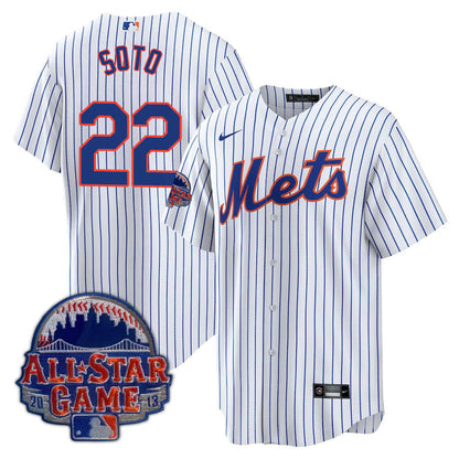 NYM Limited Jersey - 2013 Patch - All Stitched