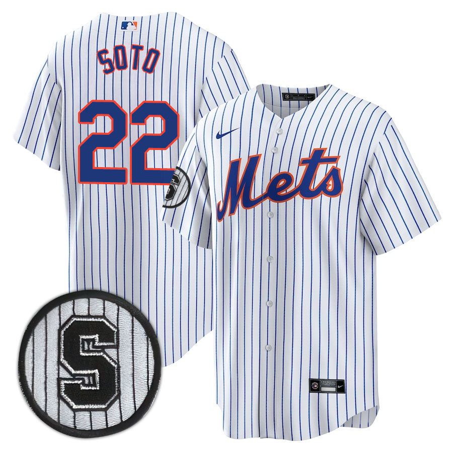 NYM Limited Jersey - 1992 Patch - All Stitched