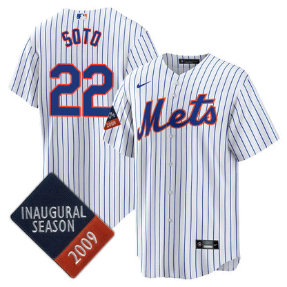 NYM Limited Jersey - 2009 Patch - All Stitched