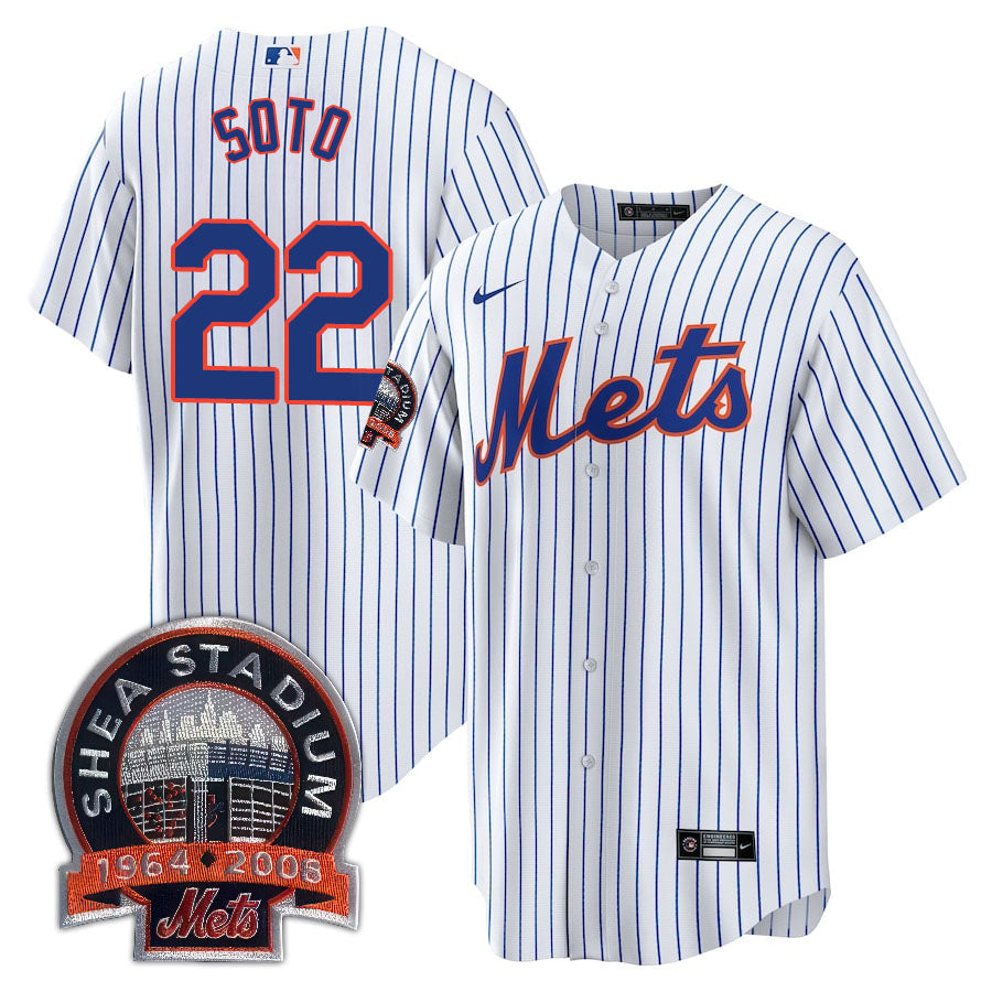NYM Limited Jersey - 2008 Patch - All Stitched