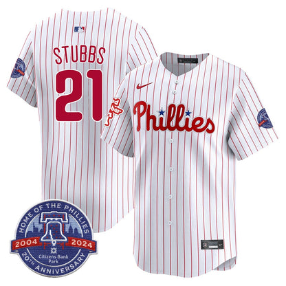 Phillies 20th Anniversary Citizen Bank Park's 2024 Jersey TLA - All Stitched
