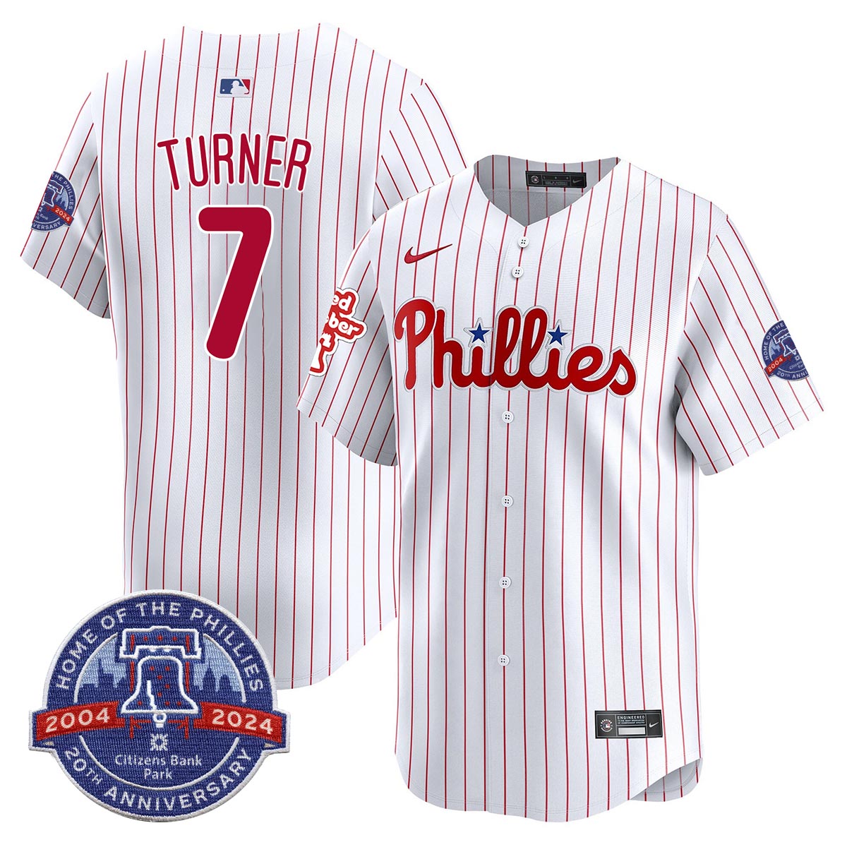 Phillies 20th Anniversary Citizen Bank Park's 2024 Jersey TLA - All Stitched