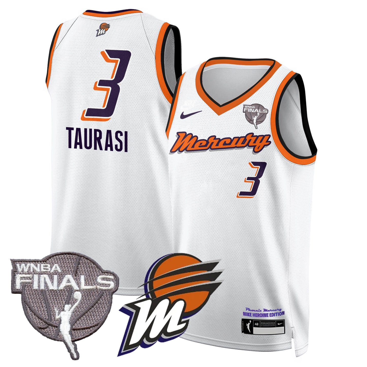 Phoenix Mercury 2025 WNBA Finals Jersey - All Stitched