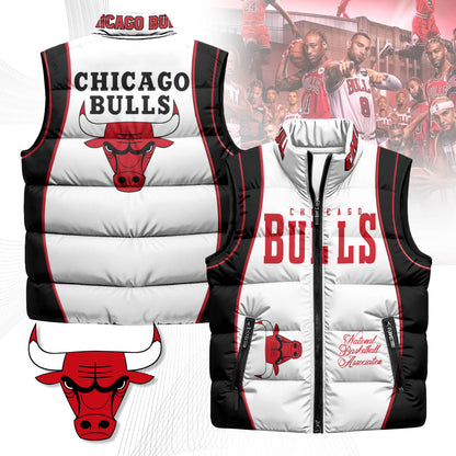 Chicago Bulls Unisex Puffer Vest