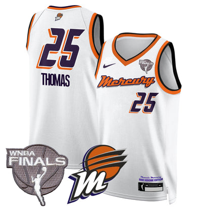 Phoenix Mercury 2025 WNBA Finals Jersey - All Stitched