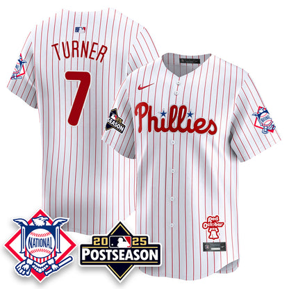 Philadelphia Phillies 2025 Postseason Jersey - All Stitched