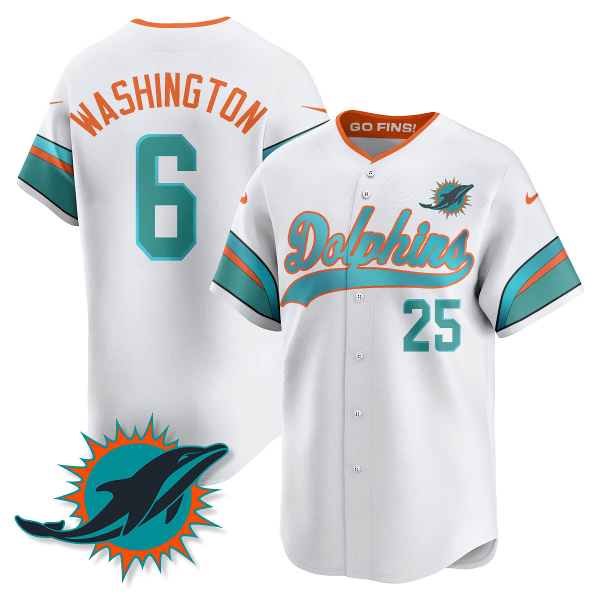 MIA "Rivalries" Vapor Limited Baseball Jersey - All Stitched