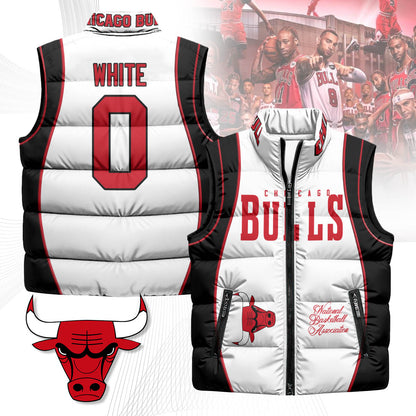 Chicago Bulls Unisex Puffer Vest