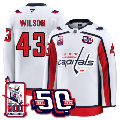 WSH 2025 Premium Jersey - 900 GOALS -  All Stitched