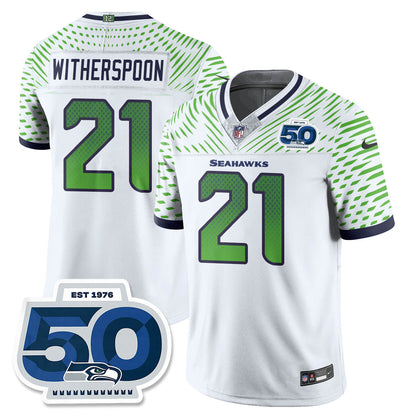 Seattle Seahawks New 2025 Rivalries Vapor Limited Jersey - All Stitched