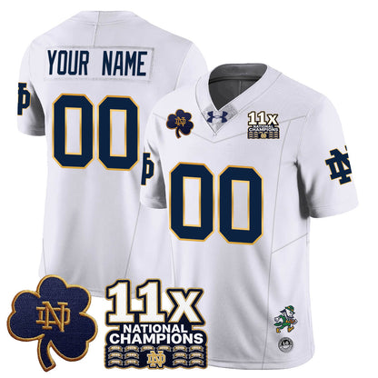 ND 11x-Time National Champions Vapor Limited Jersey - All Stitched