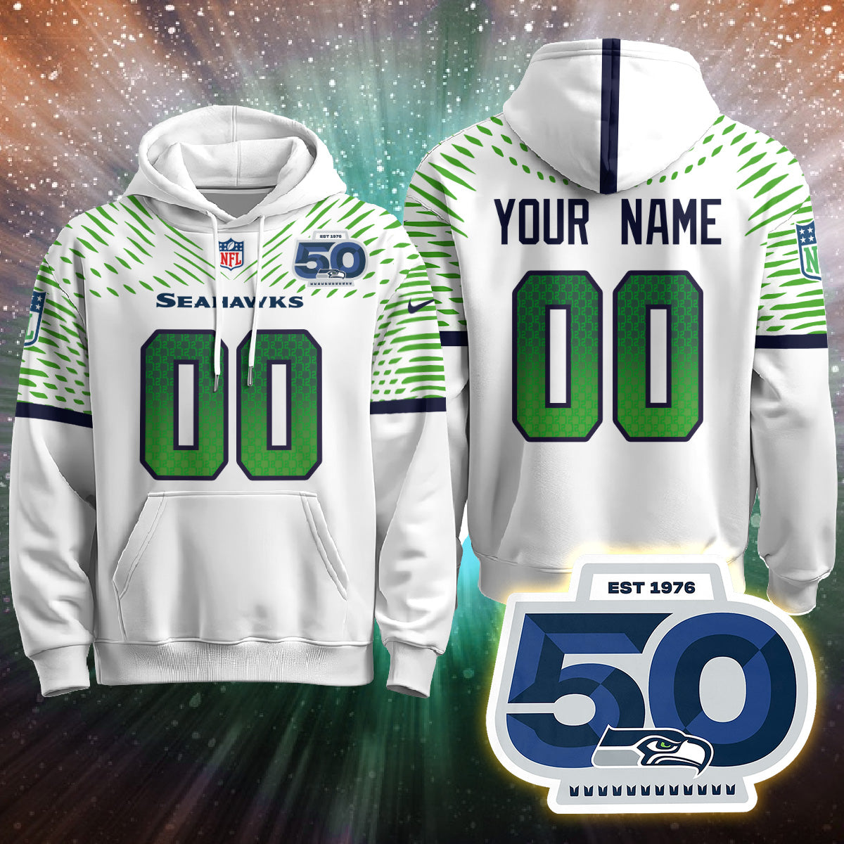 Seattle Seahawks Rivalries Vapor Limited Hoodie - Printed