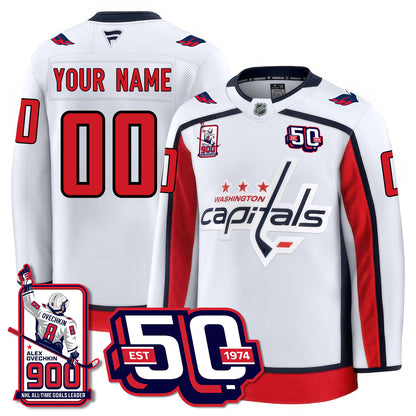 WSH 2025 Premium Jersey - 900 GOALS -  All Stitched
