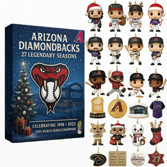 Arizona Diamondbacks Advent Calendar 2025 27TH ANNIVERSARY
